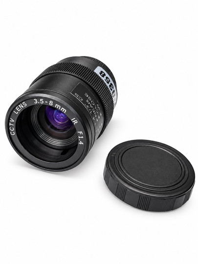 لنز وریفوکال دوربین مداربسته HT-VISION مدل HT-0358 | 3.5-8mm F1.4