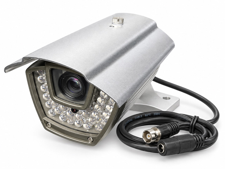 دوربین مداربسته بولت HT-E718(AR12) CCD دید در شب IR با بدنه فلزی و خروجی BNC