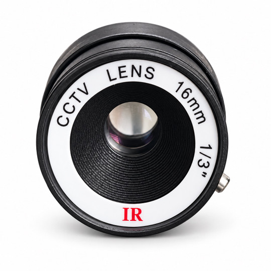 لنز ثابت دوربین مداربسته IR مدل TT-9716 – فاصله کانونی 16mm، دیافراگم F1.2، سنسور 1/3 اینچ