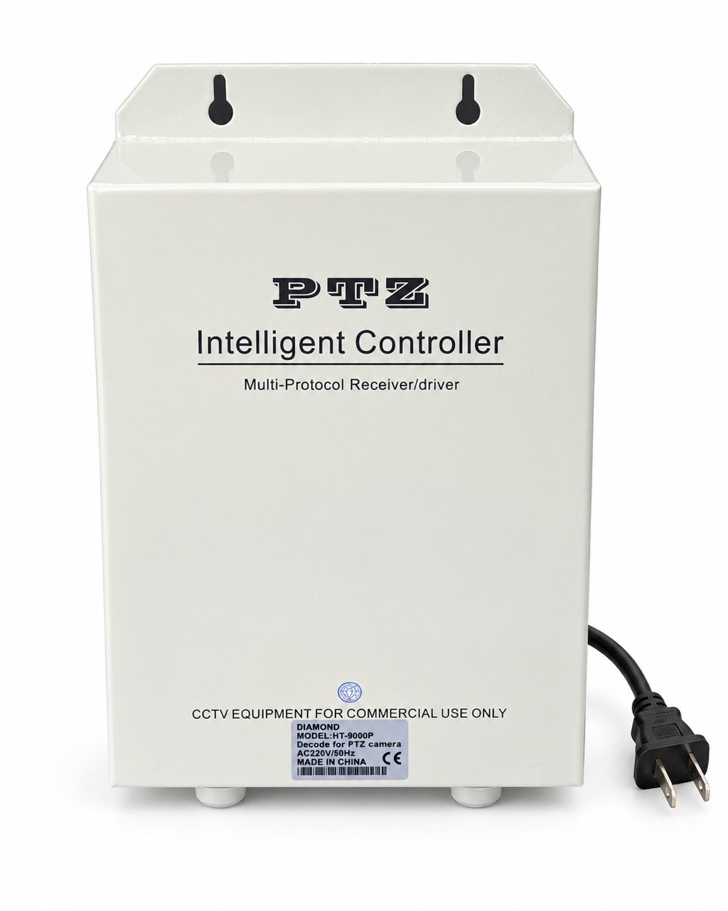 کنترلر و دیکودر PTZ دوربین مداربسته Diamond مدل HT-9000P – Multi-Protocol Receiver/Driver