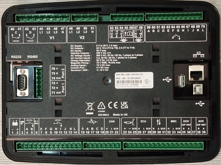 برد کنترلر دیپسی مدل DSE8620 MKII