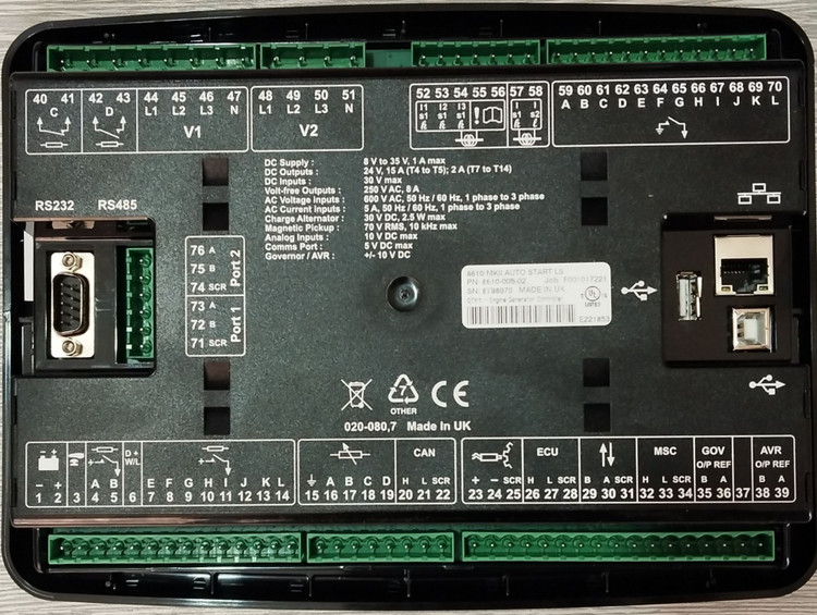 برد کنترلر دیپسی مدل DSE8610 MKII