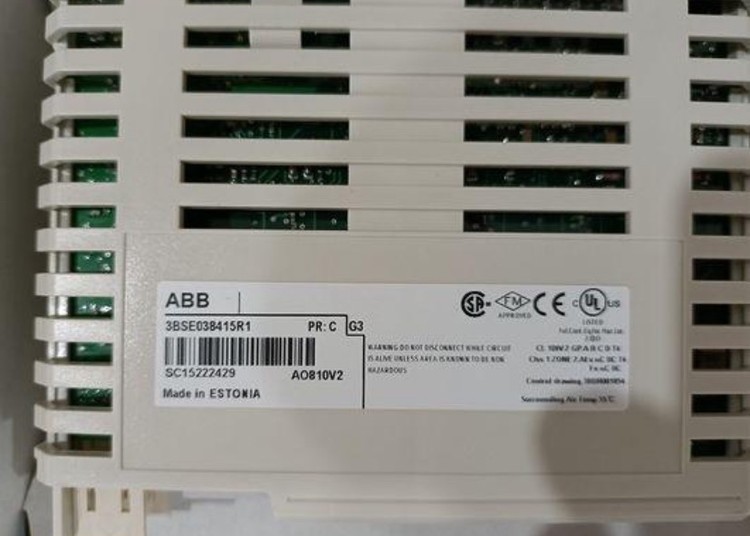 ماژول خروجی آنالوگ ABB AO810V2 کد 3BSE038415R1 – هشت کانال