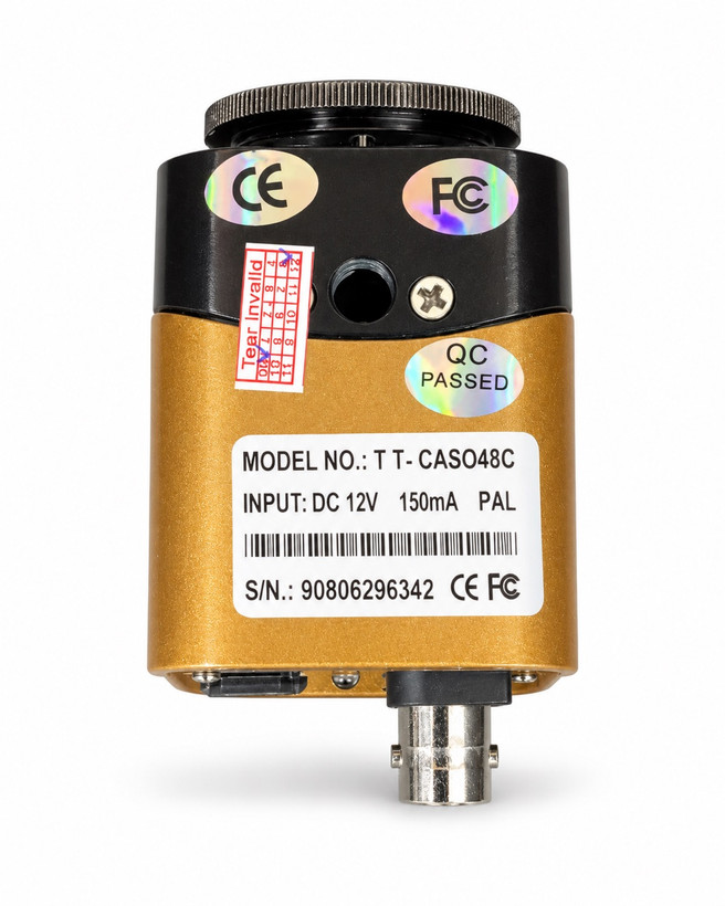 دوربین مداربسته صنعتی باکس CCD مدل TT-CAS048C | خروجی BNC و Auto Iris