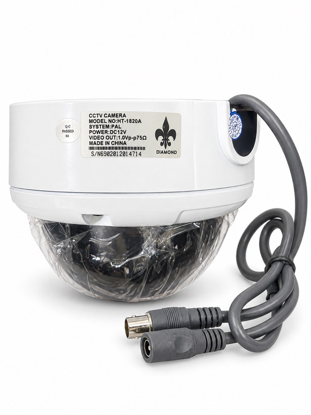 دوربین مداربسته دام آنالوگ DIAMOND مدل HT-1820A / HT-1820D – خروجی BNC، تغذیه 12V