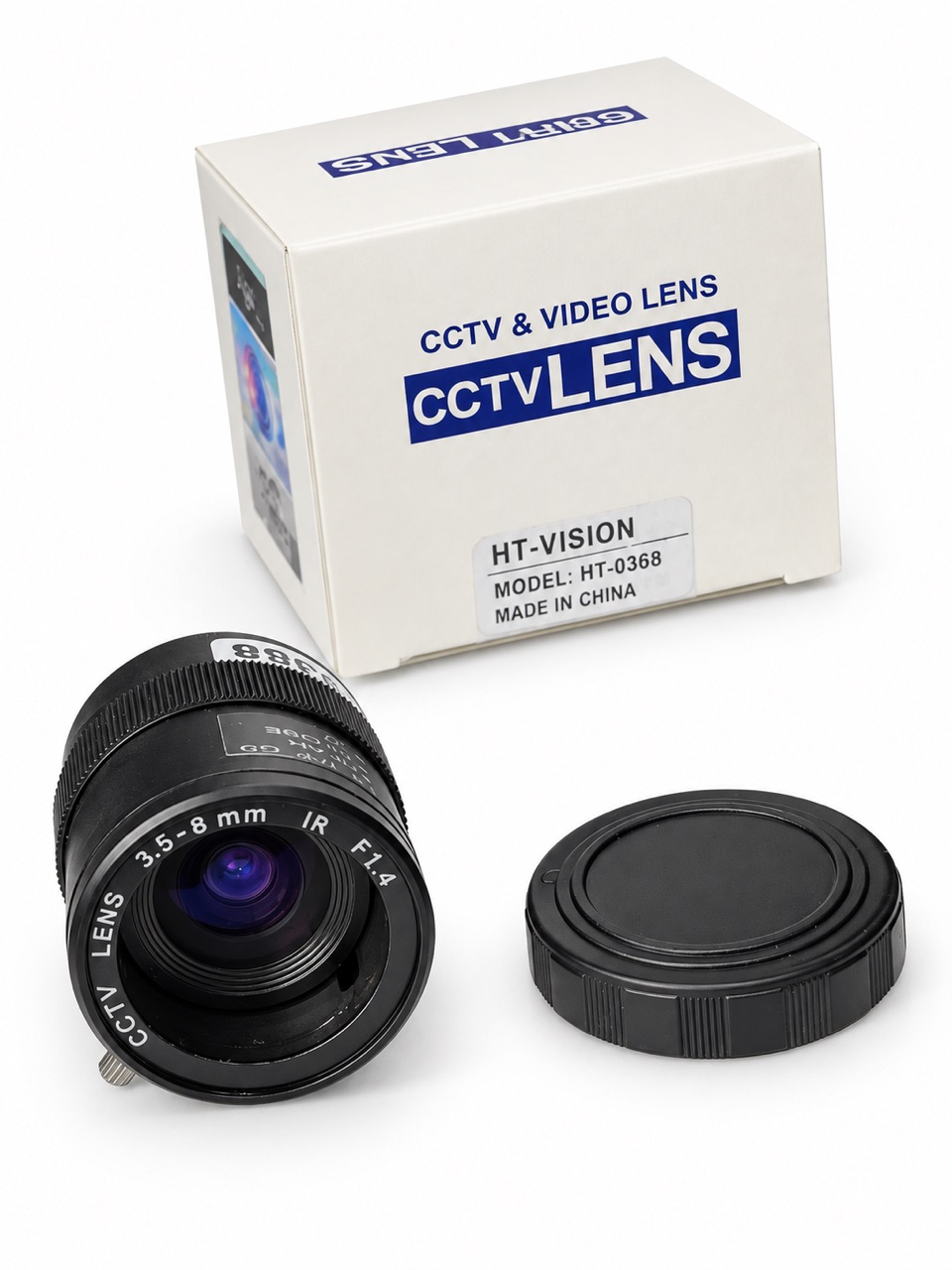 لنز وریفوکال دوربین مداربسته HT-VISION مدل HT-0358 | 3.5-8mm F1.4