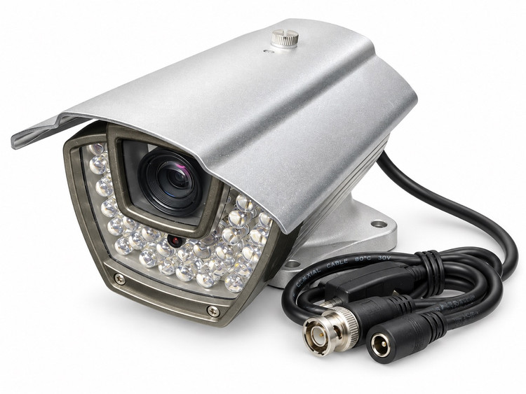 دوربین مداربسته بولت HT-E718(AR12) CCD دید در شب IR با بدنه فلزی و خروجی BNC