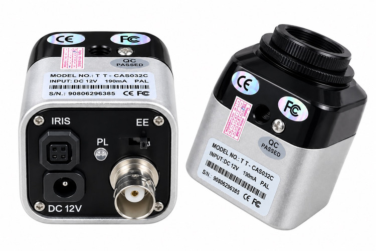 دوربین مداربسته صنعتی Box مدل TT-CAS032C آنالوگ PAL – خروجی BNC و Auto Iris