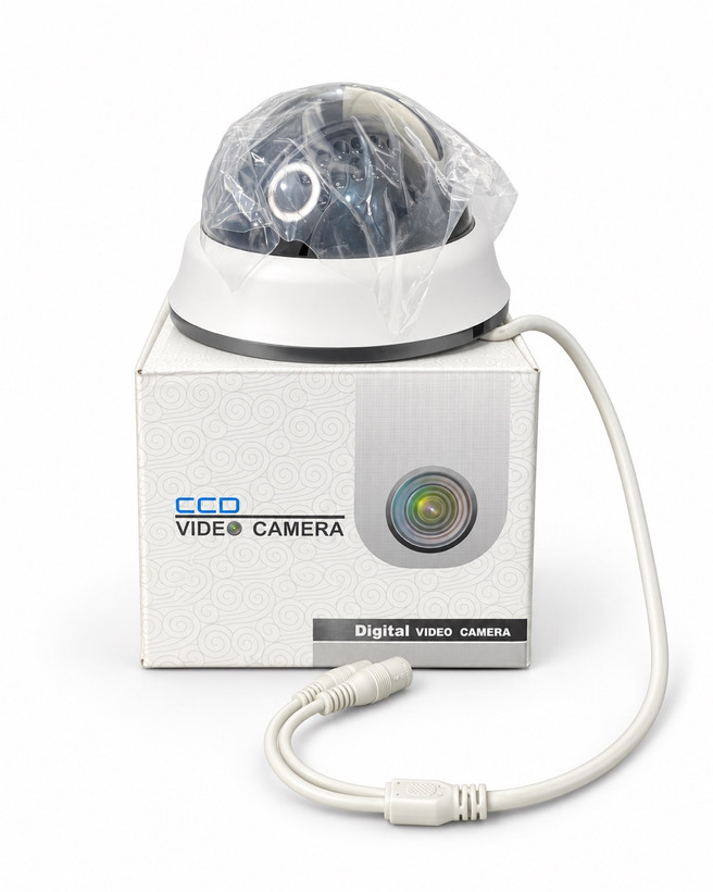 دوربین مداربسته دام آنالوگ CCD مدل Diamond HT-301 با لنز وریفوکال و خروجی BNC